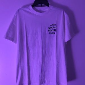 Anti social social club white tee